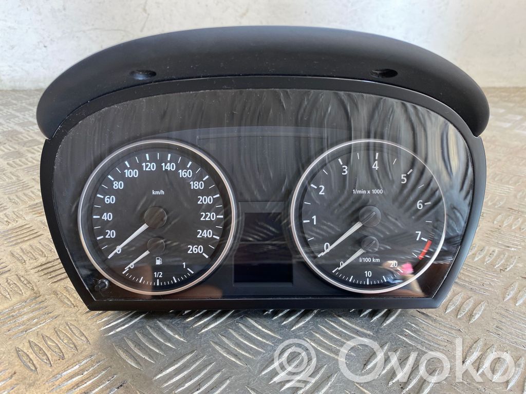 BMW 3 E90 E91 Geschwindigkeitsmesser Cockpit 