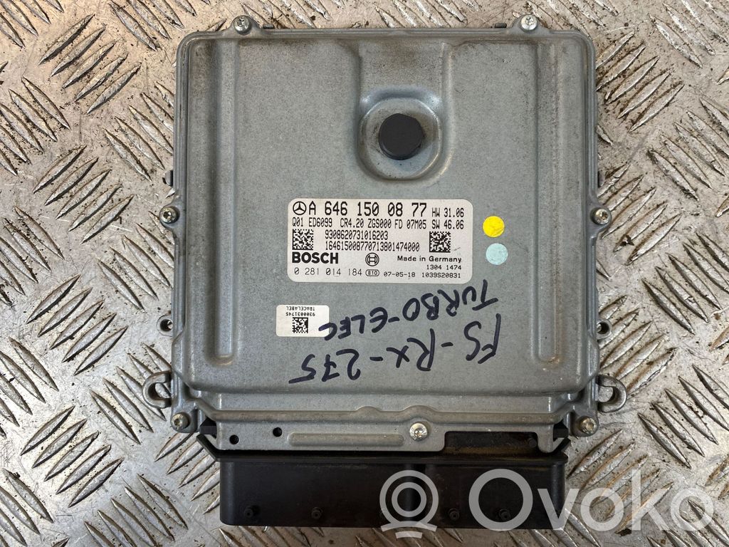 Mercedes-Benz Vito Viano W639 Sterownik / Moduł ECU 