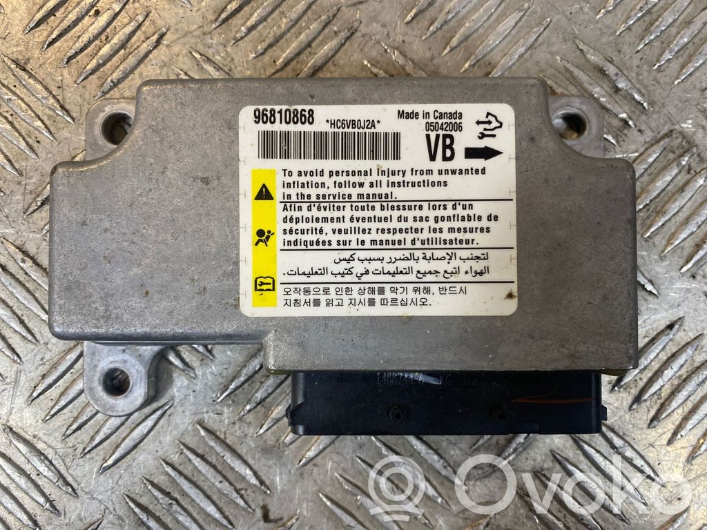 Chevrolet Captiva Airbag control unit/module 