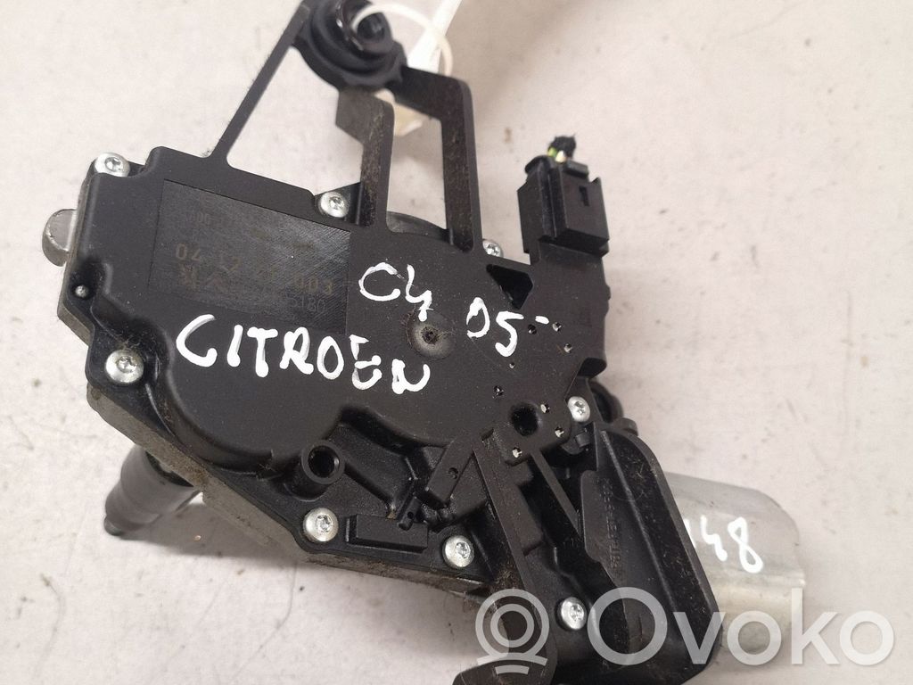 Citroen C4 I Motor del limpiaparabrisas trasero 