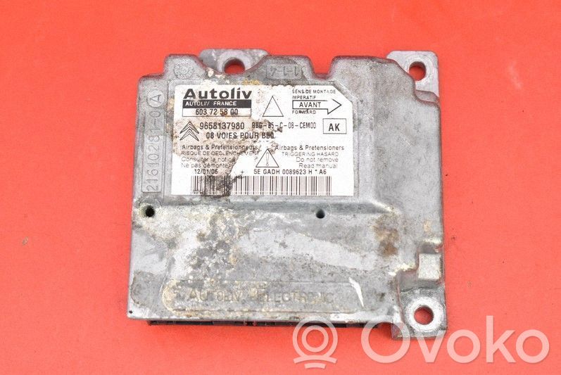 Citroen C4 I Unitate/modul de comandă airbaguri 