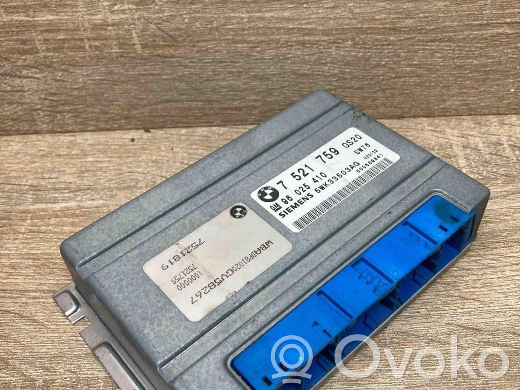 BMW 3 E46 Module de contrôle de boîte de vitesses ECU 