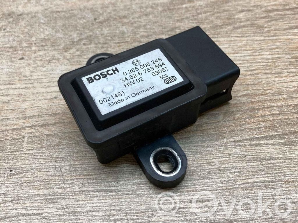 BMW 5 E39 Sensore di imbardata accelerazione ESP 
