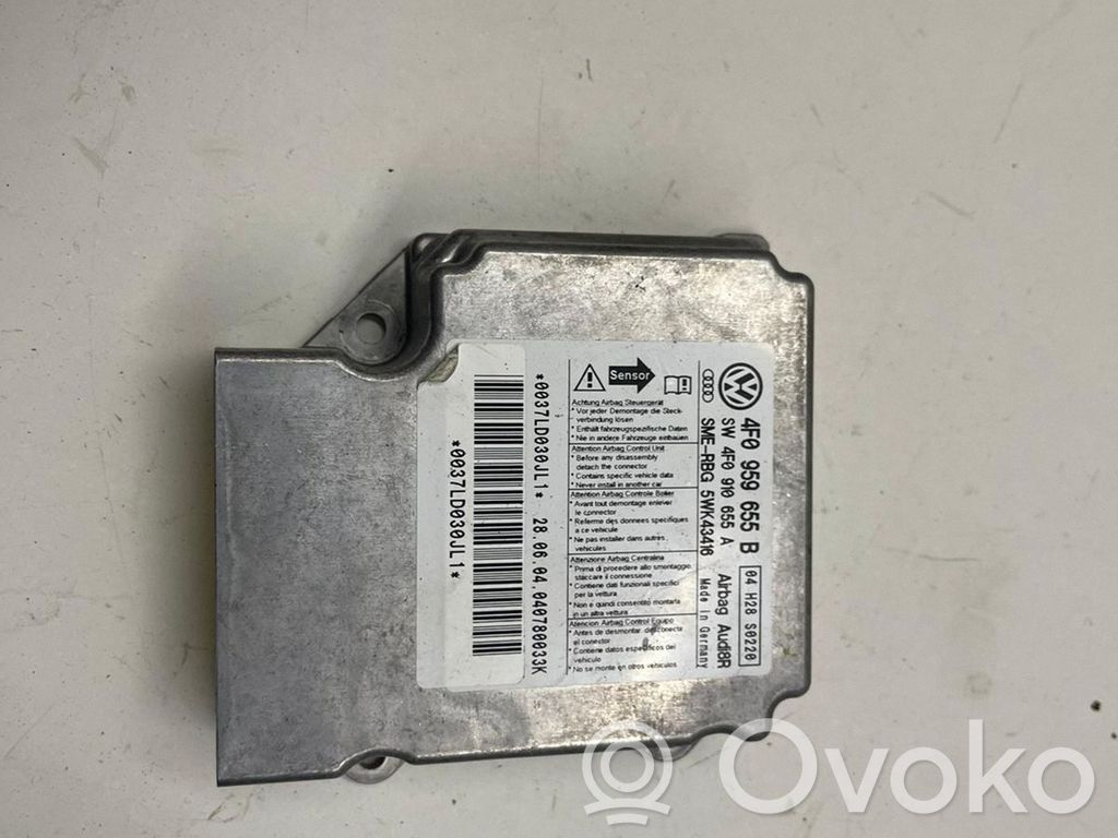 Module de contrôle airbag   4F0959655B