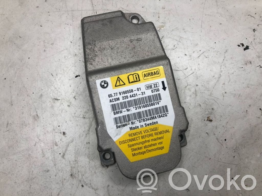 BMW 5 E60 E61 Airbagsteuergerät