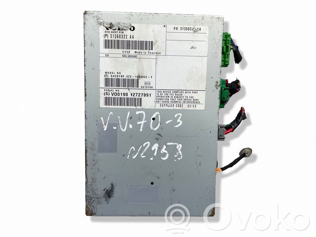 Volvo V70 Wzmacniacz audio