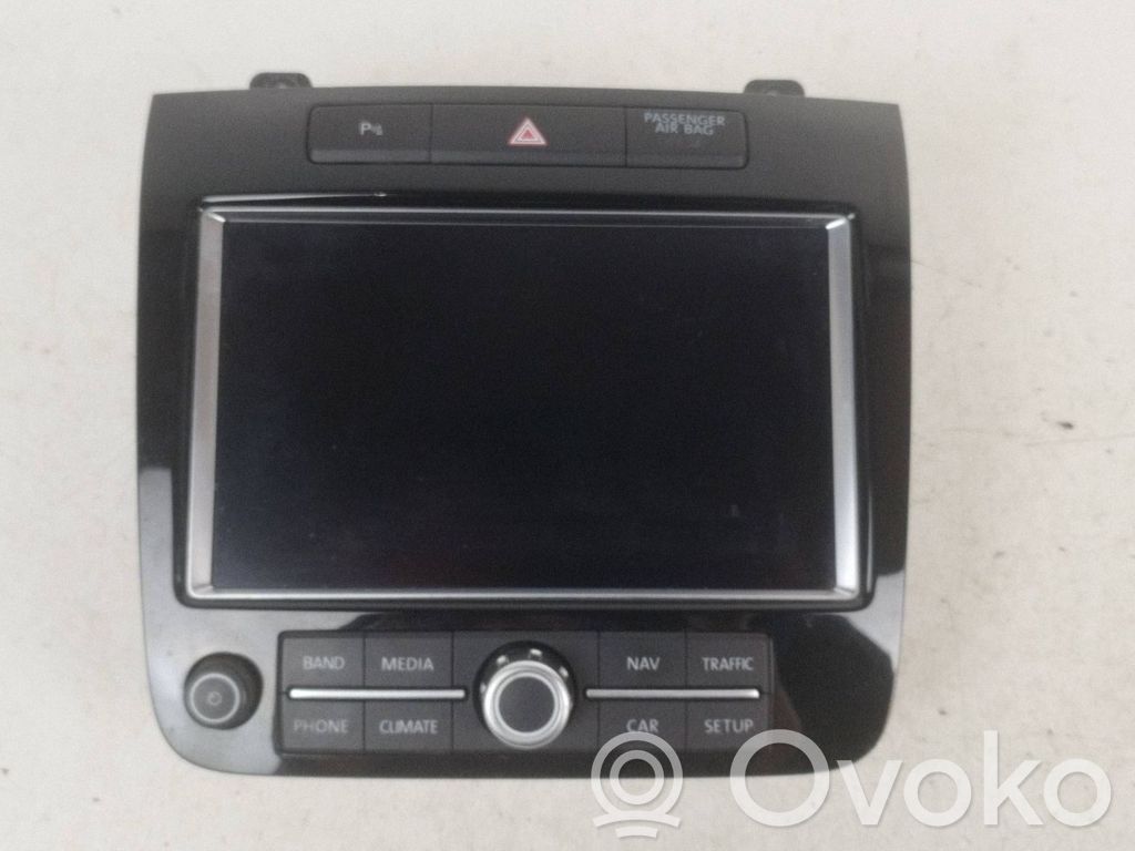 Volkswagen Touareg II Monitor / wyświetlacz / ekran 