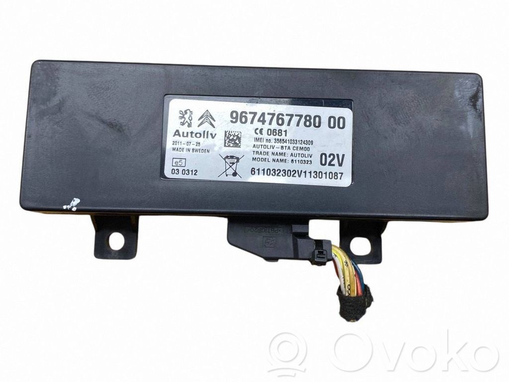 Peugeot 508 Module unité de contrôle Bluetooth 