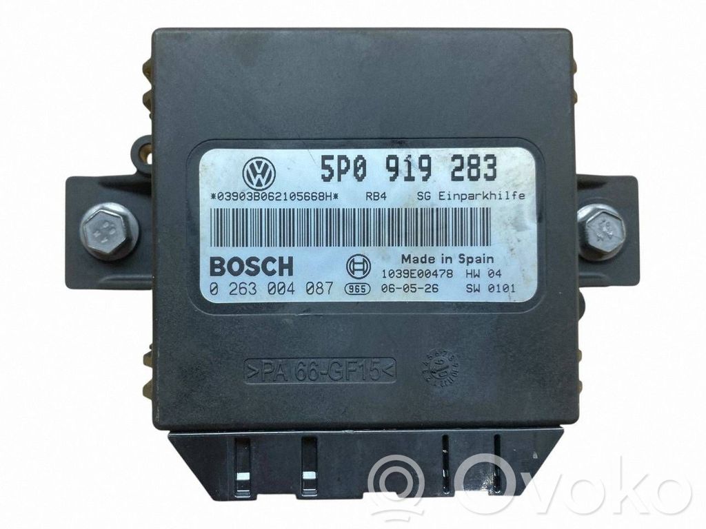 Volkswagen Polo V 6R Pysäköintitutkan (PCD) ohjainlaite/moduuli