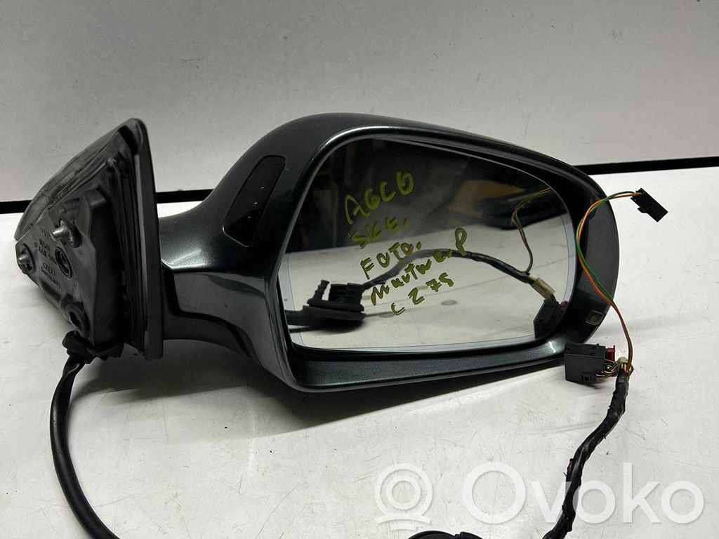 Audi A6 S6 C6 4F Specchietto retrovisore elettrico portiera anteriore