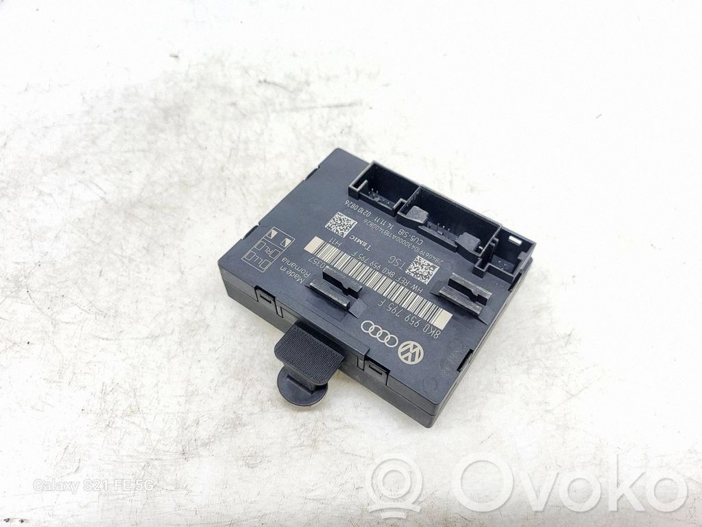 Audi A4 S4 B8 8K Oven ohjainlaite/moduuli 