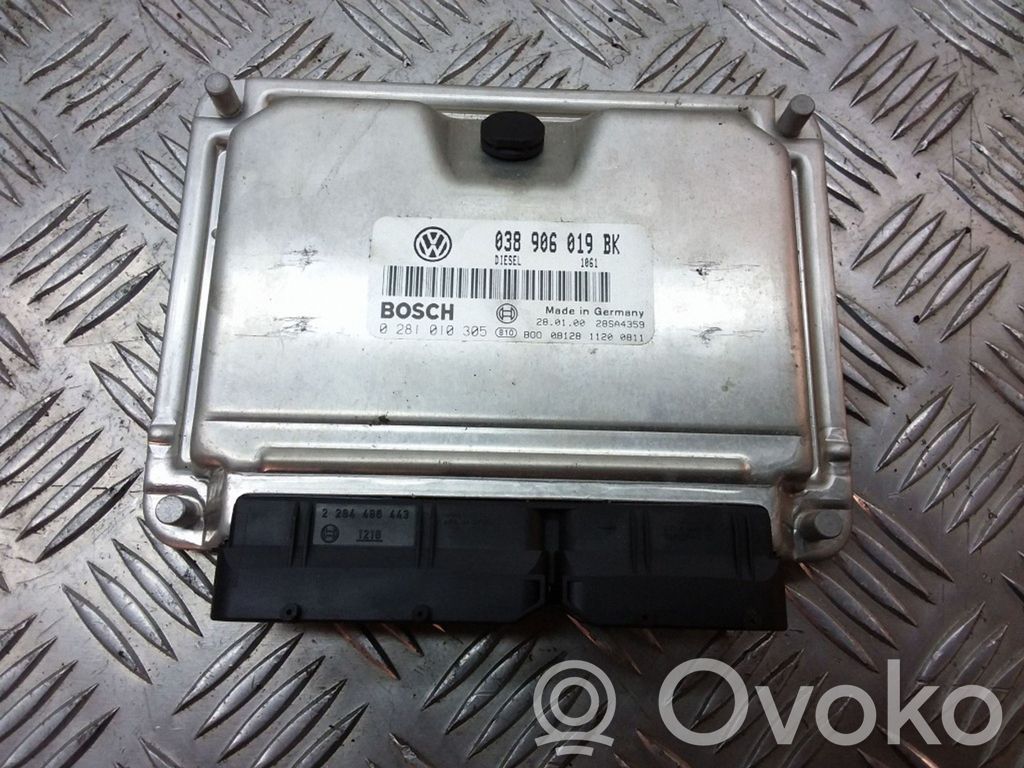 Volkswagen PASSAT B5 Unidad de control/módulo del motor