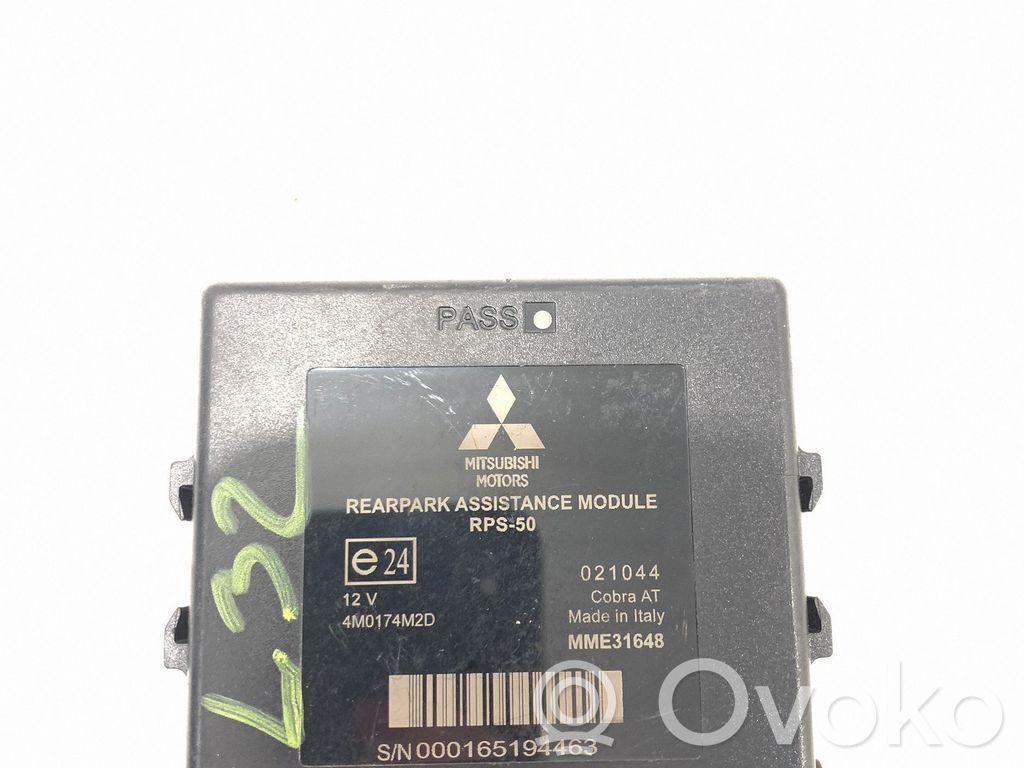 Mitsubishi Lancer X Centralina/modulo sensori di parcheggio PDC 