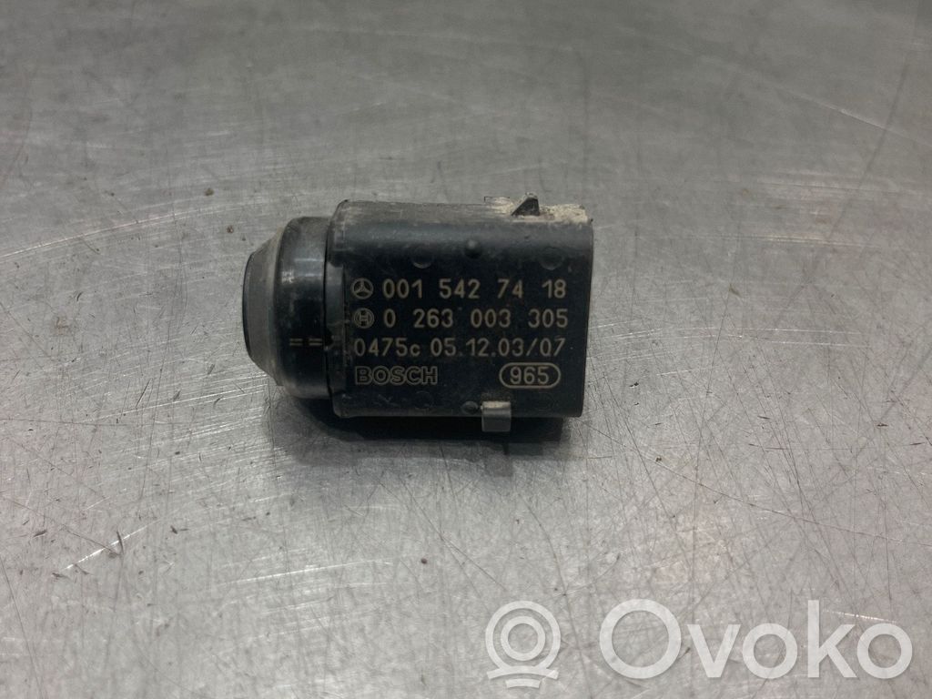 Mercedes-Benz R W251 Sensor de aparcamiento PDC