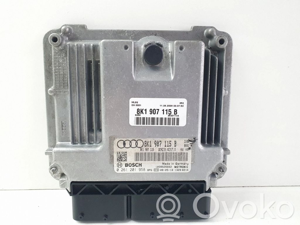 Audi A4 S4 B8 8K Moottorin ohjainlaite/moduuli