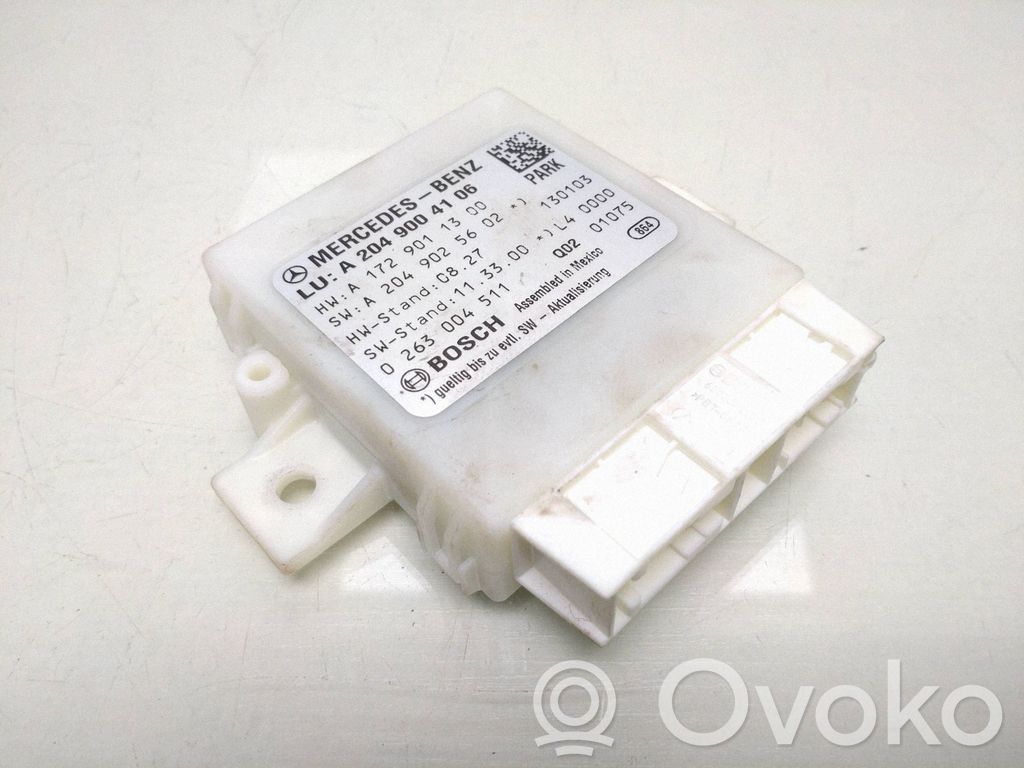 Mercedes-Benz C W204 Unidad de control/módulo PDC de aparcamiento