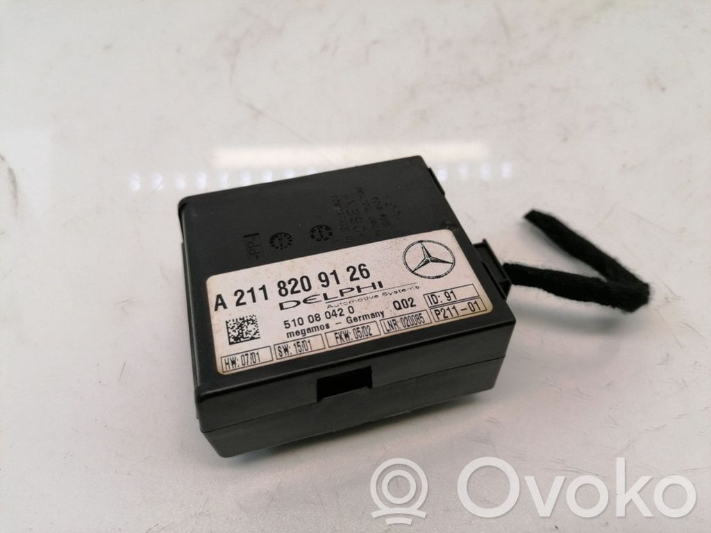 Mercedes-Benz S W220 Unitate/modul control alarmă 