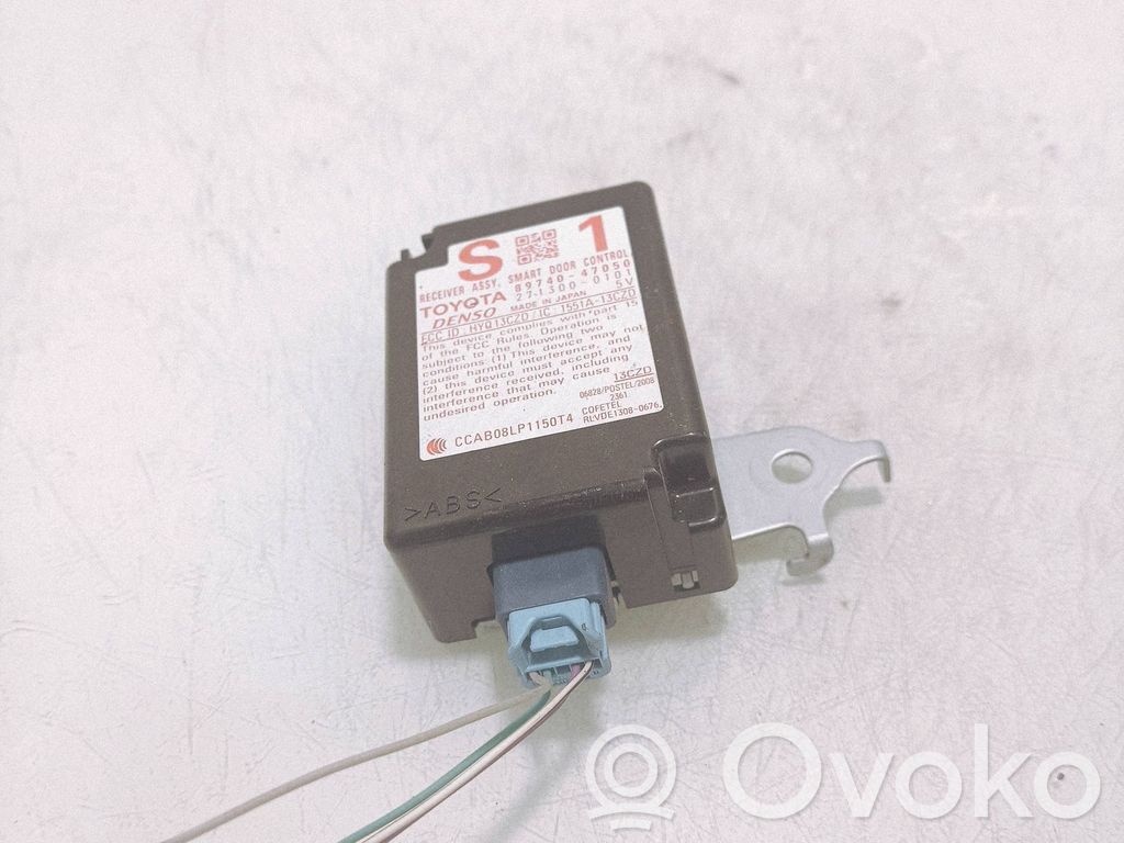 Toyota Prius (XW30) Unidad de control/módulo de la puerta