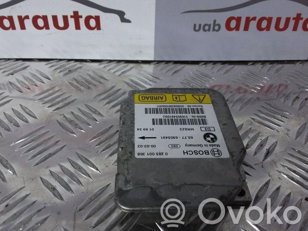 BMW 3 E46 Sterownik / Moduł Airbag 