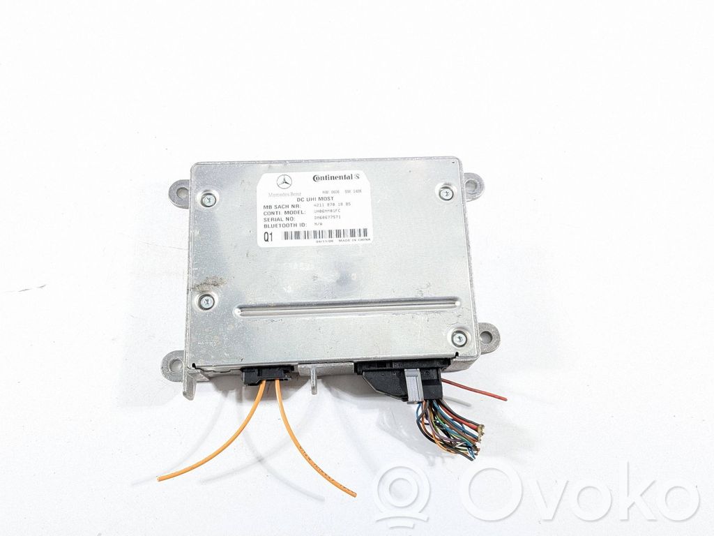 Mercedes-Benz CLK A209 C209 Unidad de control/módulo de bluetooth