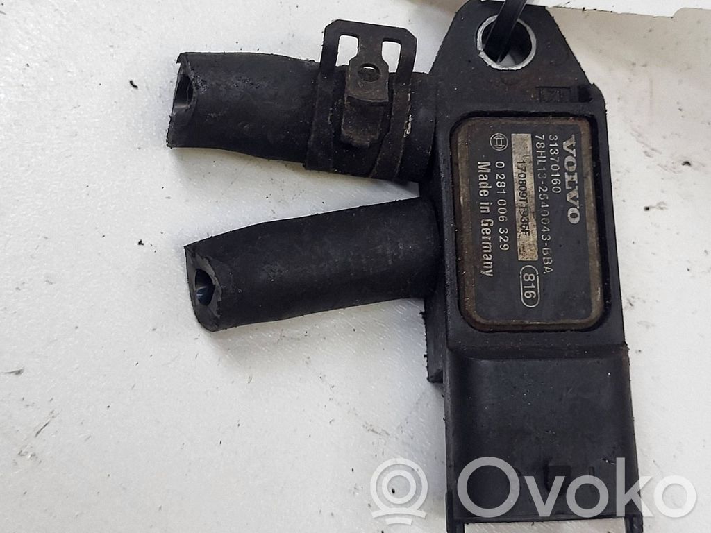 Volvo V60 Sensor de presión del escape