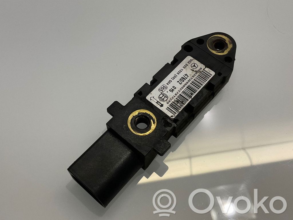 Mercedes-Benz E W211 Sensor impacto/accidente para activar Airbag