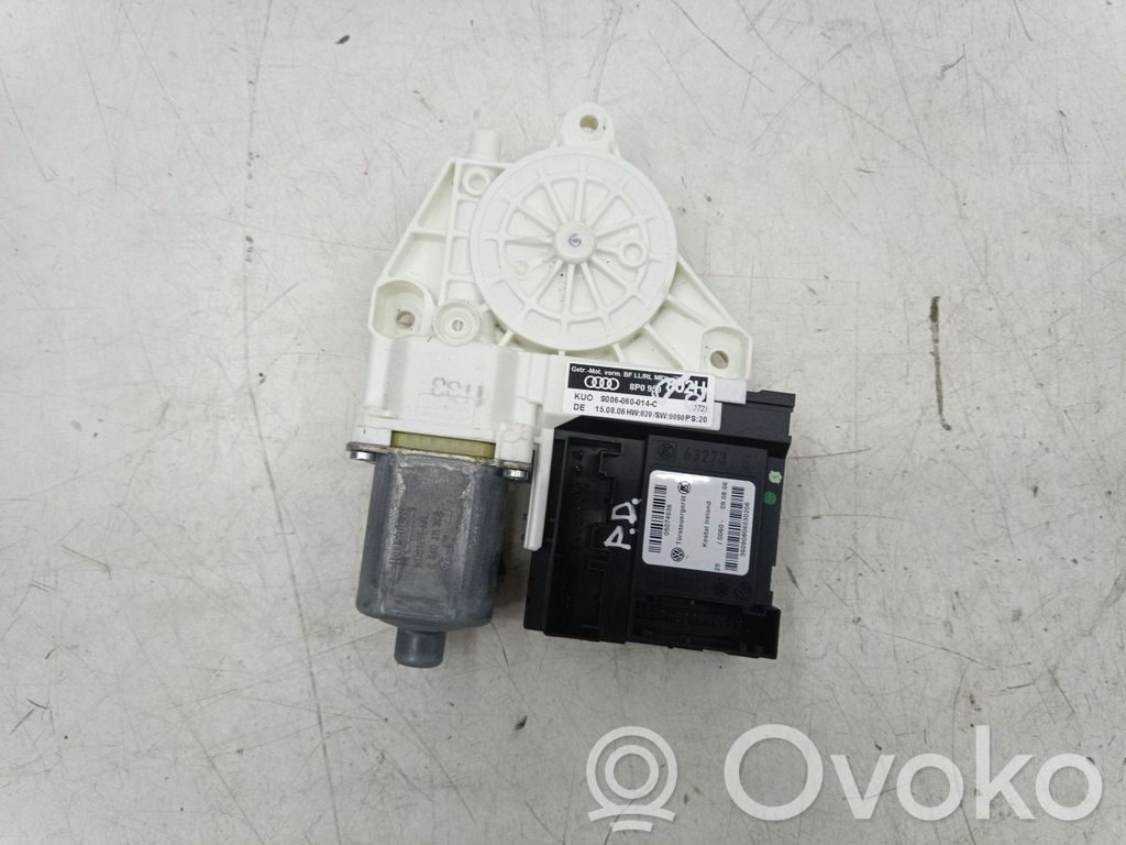 Audi A3 S3 8P Motor del regulador de la ventanilla de la puerta delantera 