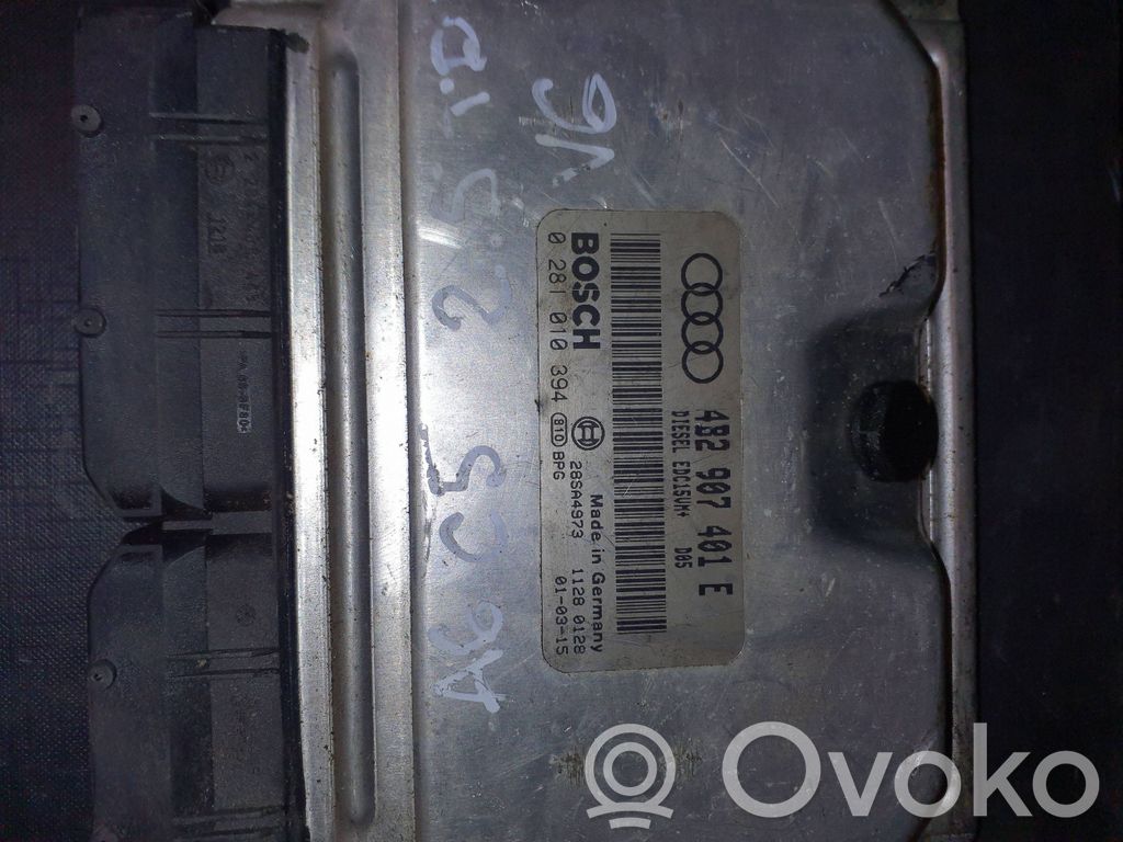 Audi A6 S6 C5 4B Variklio valdymo blokas