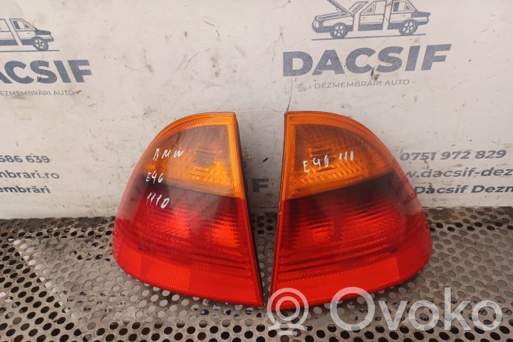 BMW 3 E46 Aizmugurējais lukturis pārsegā 