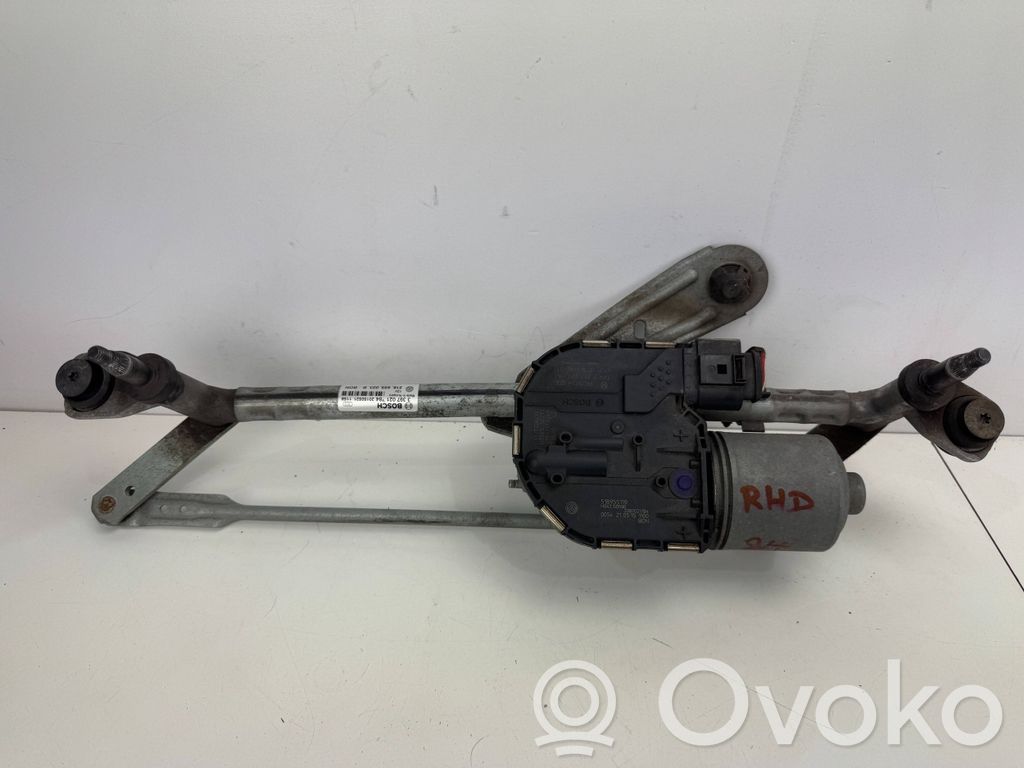 Volkswagen Golf Sportsvan Mechanizm i silniczek wycieraczek szyby przedniej / czołowej 
