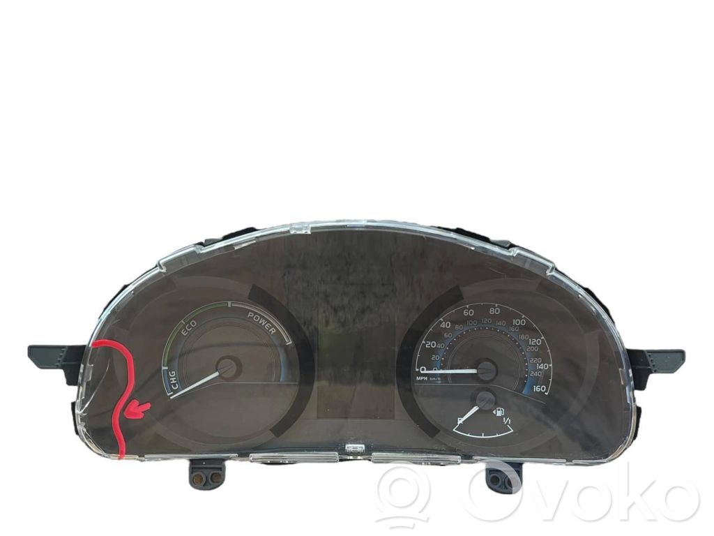 Toyota Auris E180 Speedometer (instrument cluster) 