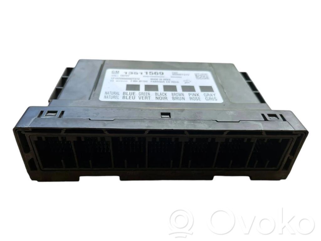 Opel Astra K Comfort/convenience module 
