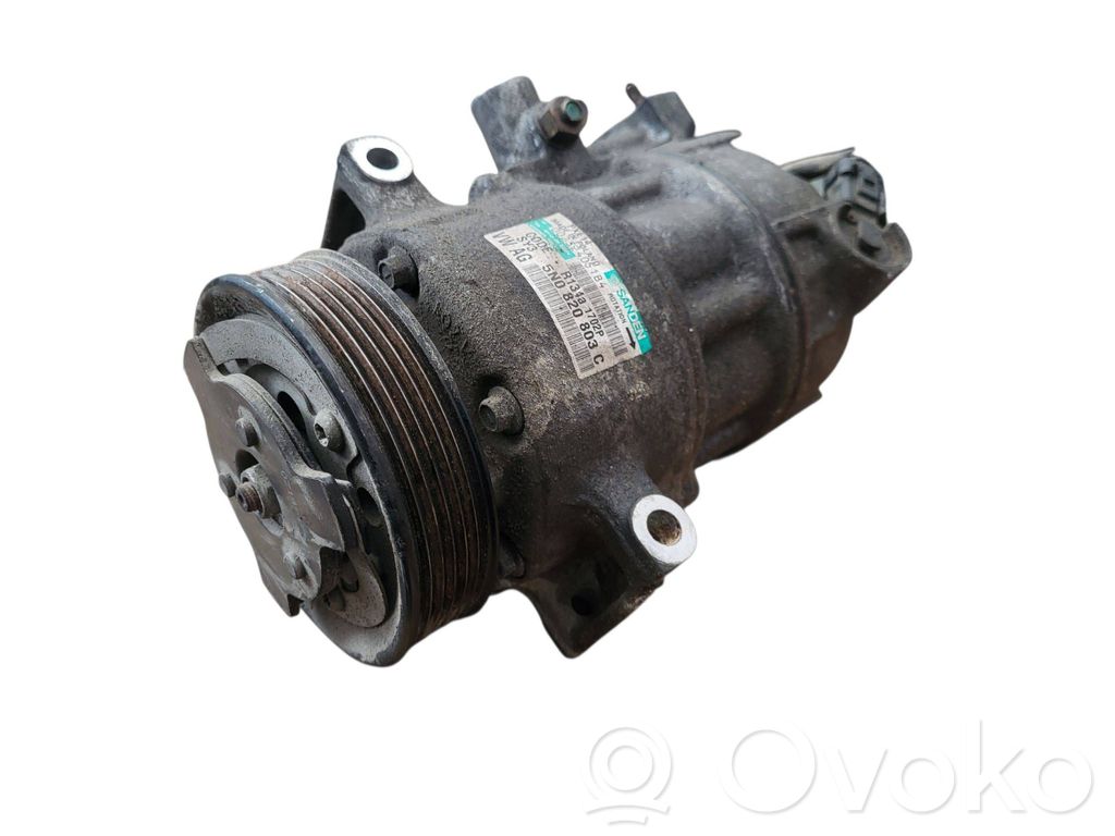 Volkswagen Polo V 6R Kompresor / Sprężarka klimatyzacji A/C 