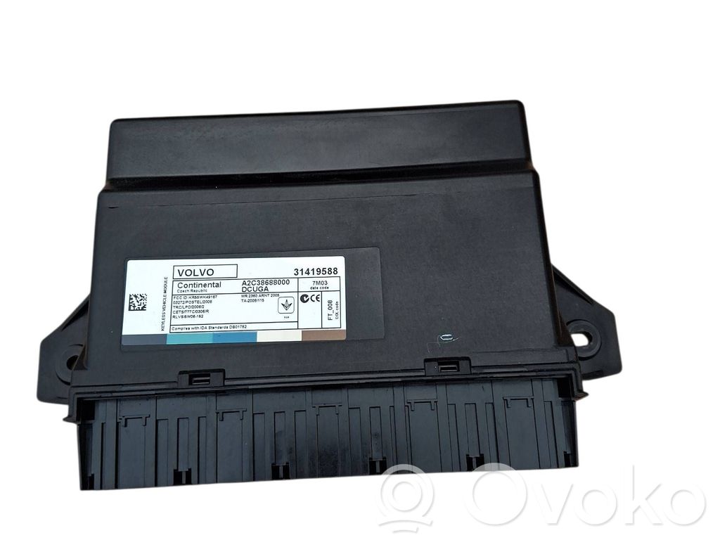 Volvo S60 Keyless (KESSY) go control unit/module 
