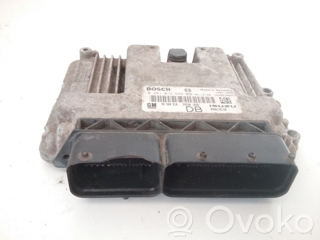 Opel Astra H Engine control unit/module 