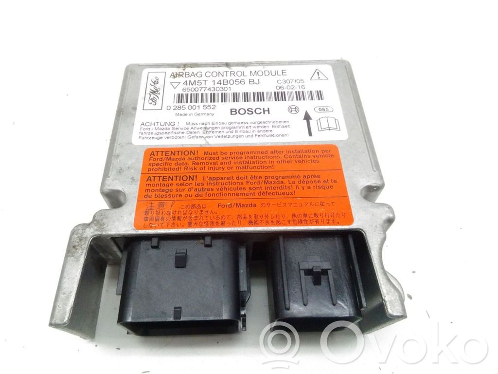 Airbag control unit/module   4M5T14B056BJ