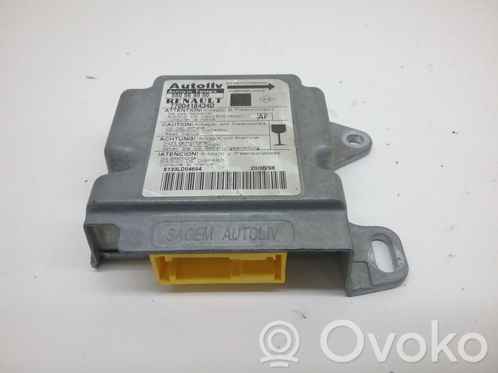 Renault Scenic I Airbag control unit/module 