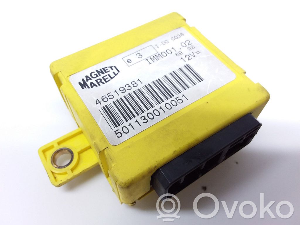 Fiat Marea Imobilaizera vadības bloks 