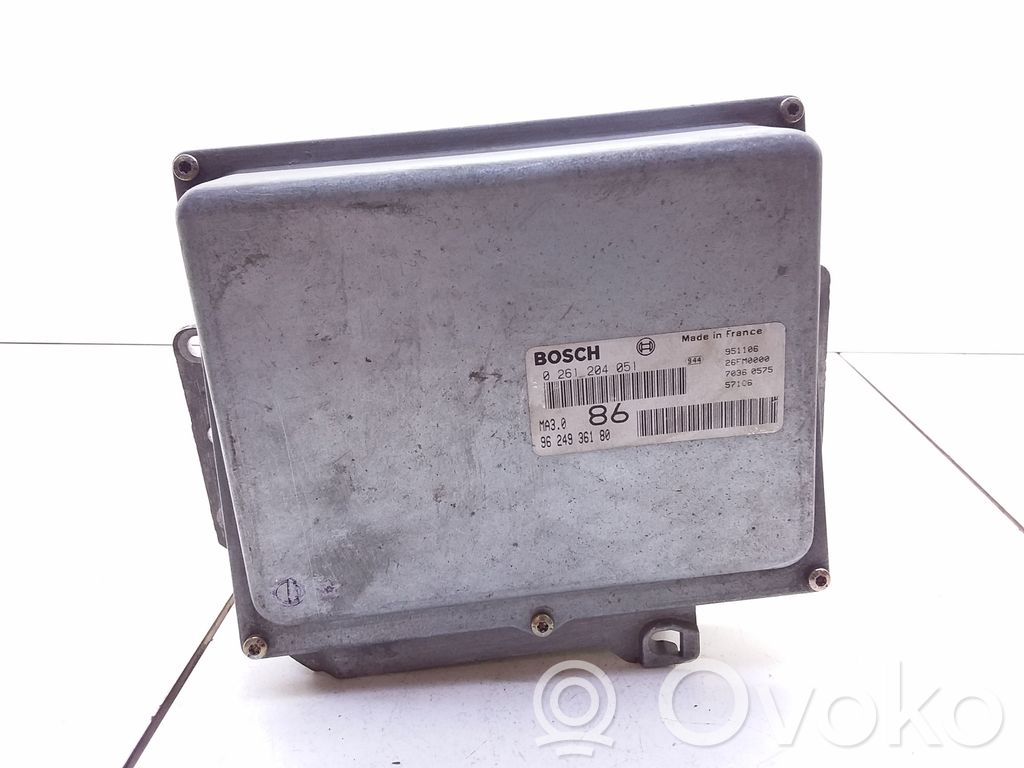 Peugeot 106 Engine control unit/module 
