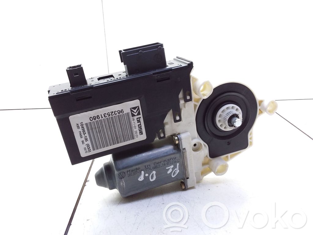 Citroen C5 Silnik regulatora szyby drzwi przednich 