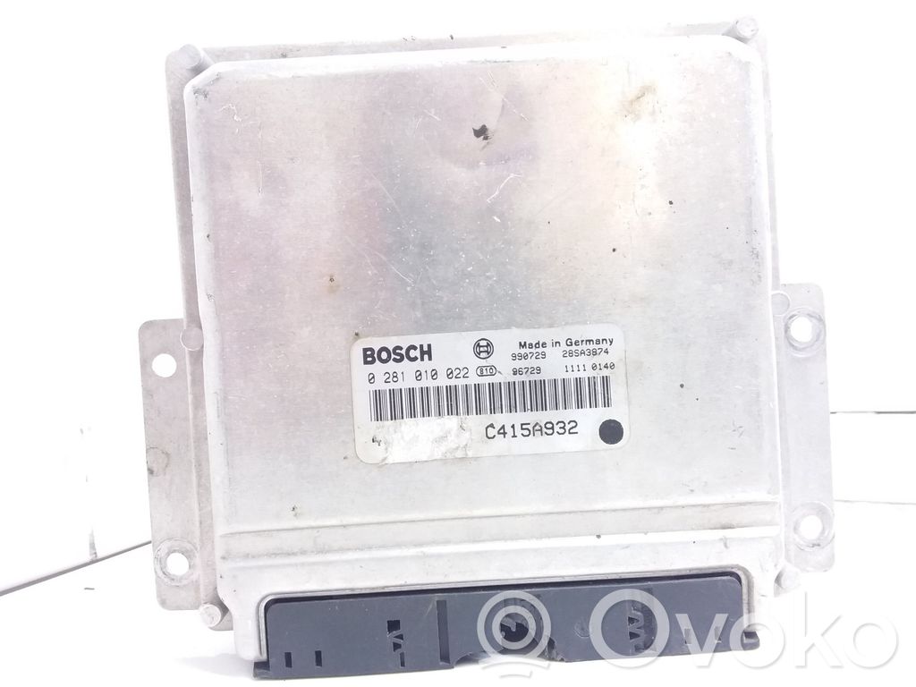 Alfa Romeo 156 Engine control unit/module 