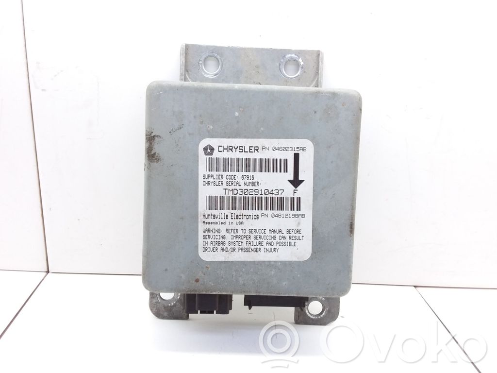 Chrysler Stratus Airbag control unit/module 