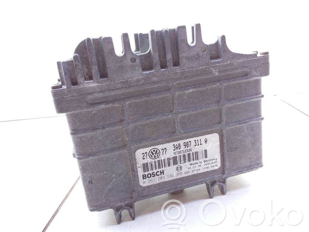 Engine control unit/module   0261203592,3A0907311A