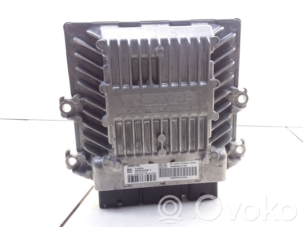 Peugeot 407 Engine control unit/module 