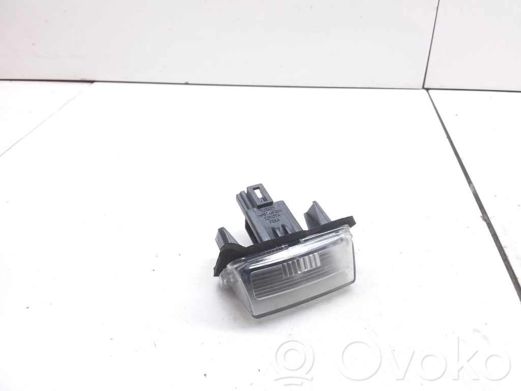 Toyota Yaris Number plate light 