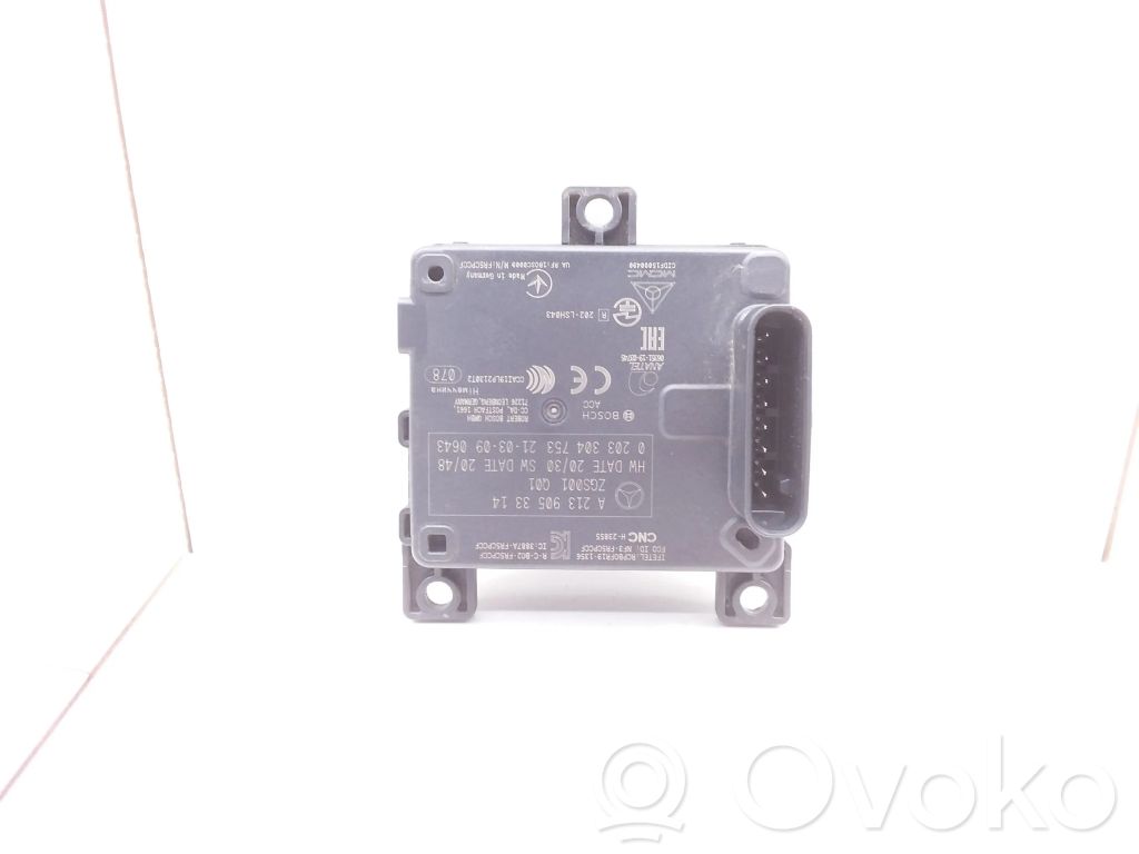 Mercedes-Benz E W213 Sensor de radar Distronic 