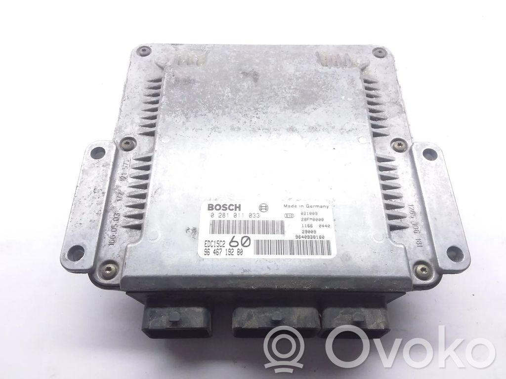 Fiat Ulysse Engine control unit/module 