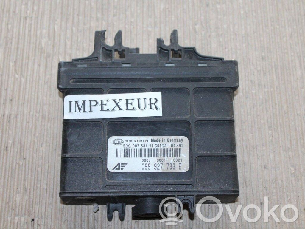 Engine control unit/module ECU   099927733E,5DG00753451,95VW12B565FB