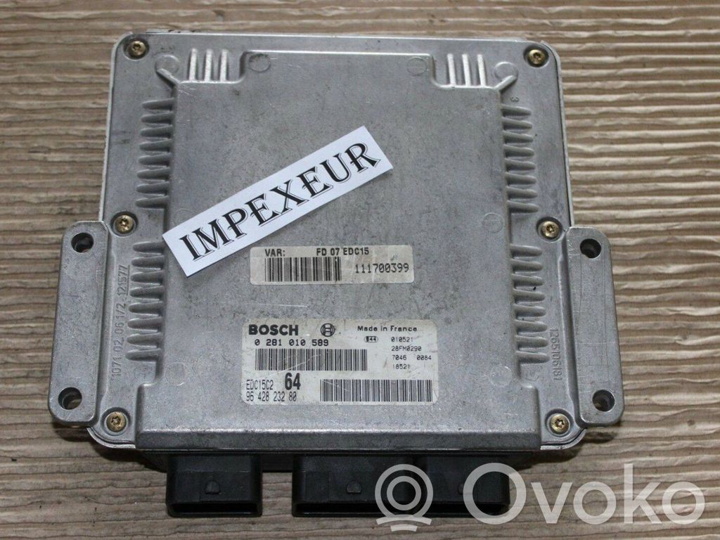Citroen C5 Engine control unit/module 