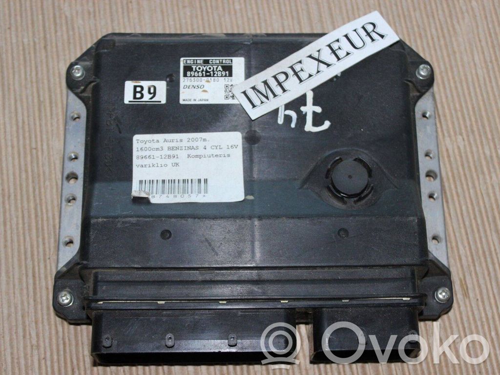 Engine control unit/module   8966112B91,2753000180,2753000190